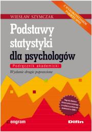 Okładka książki Podstawy statystyki dla psychologów