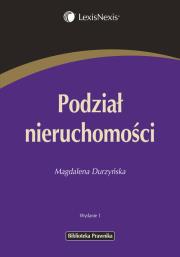 Okładka książki Podział nieruchomości