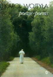 Poezje poems Wojtyła. Autor: Karol Wojtyła. Dadada.pl Okładka książki Poezje poems Wojtyła