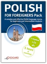Okładka książki Polish for foreigners Pakiet +CD EDGARD