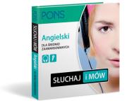 PONS Słuchaj i mów Angielski dla średnio zaawansowanych. Autor:   Praca zbiorowa. Dadada.pl Okładka książki PONS Słuchaj i mów Angielski dla średnio zaawansowanych