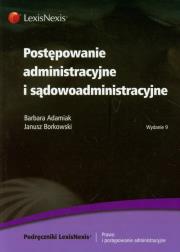 Okładka książki Postępowanie administracyjne i sądowoadministracyjne