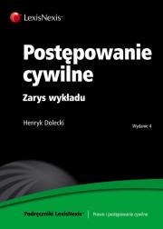 Okładka książki Postępowanie cywilne Zarys wykładu