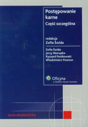 Postępowanie karne Część szczególna. Wydawca: Wolters Kluwer. Dadada.pl Opakowanie Postępowanie karne Część szczególna