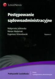 Okładka książki Postepowanie sądowoadministracyjne
