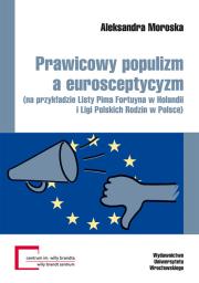 Okładka książki Prawicowy populizm a eurosceptycyzm