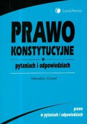 Okładka książki Prawo konstytucyjne w pytaniach i odpowiedziach