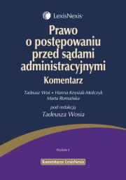 Okładka książki Prawo o postępowaniu przed sądami administracyjnymi Komentarz