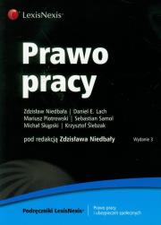 Prawo pracy. Autor: Niedbała Zdzisław, Lach Daniel Eryk, Piotrowski Mariusz. Dadada.pl Okładka książki Prawo pracy