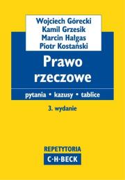 Prawo rzeczowe. Autor: Wojciech Górecki, Grzesik Kamil, Hałgas Marcin. Dadada.pl Okładka książki Prawo rzeczowe