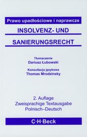 Opakowanie Prawo upadłościowe i naprawcze wersja polsko niemiecka