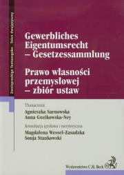 Opakowanie Prawo własności przemysłowej zbiór ustaw Tekst dwujęzyczny