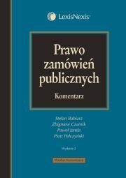 Prawo zamówień publicznych Komentarz. Autor: Babiarz Stefan, Czarnik Zbigniew, Janda Paweł. Dadada.pl Okładka książki Prawo zamówień publicznych Komentarz
