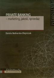 Okładka książki Private Banking marketing jakość sprzedaż