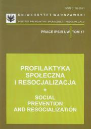 Opakowanie Profilaktyka społeczna i resocjalizacja tom 17