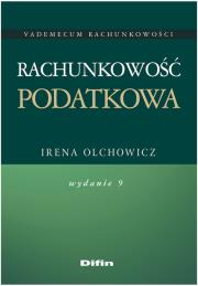Okładka książki Rachunkowość podatkowa