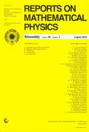 Opakowanie Reports on Mathematical Physics 66/1