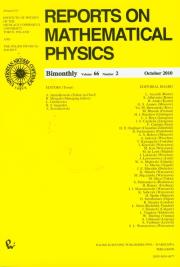 Opakowanie Reports on Mathematical Physics 66/2 Kraj