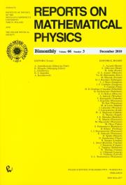 Opakowanie Reports on Mathematical Physics 66/3 2010 Kraj