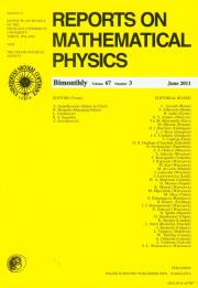 Opakowanie Reports on Mathematical Physics 67/3