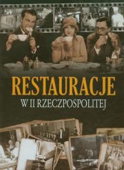 Restauracje w II Rzeczpospolitej. Autor: Łukasz Fiedoruk. Dadada.pl Okładka książki Restauracje w II Rzeczpospolitej