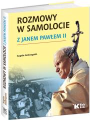 Okładka książki Rozmowy w samolocie z Janem Pawłem II