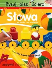 Okładka książki Rysuj, pisz i ścieraj. Słowa