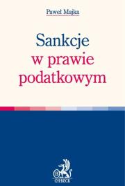 Sankcje w prawie podatkowym. Autor: Majka Paweł. Dadada.pl Okładka książki Sankcje w prawie podatkowym