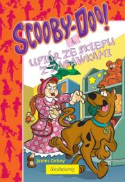 Scooby-Doo! i Upiór ze sklepu z zabawkami. Autor: Gelsey James. Dadada.pl Okładka książki Scooby-Doo! i Upiór ze sklepu z zabawkami