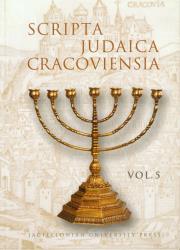 Opakowanie Scripta Judaica Cracoviensa