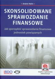 Okładka książki Skonsolidowane sprawozdanie finansowe