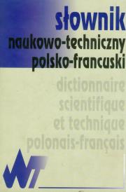 Opakowanie Słownik naukowo - techniczny polsko - francuski