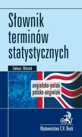 Okładka książki Słownik terminów statystycznych
