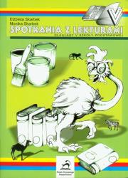 Spotkania z lekturami kl. 5. Autor: Skarbek Elżbieta, Skarbek Monika. Dadada.pl Okładka książki Spotkania z lekturami kl. 5