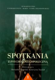 Opakowanie Spotkania z psychologią społeczną 1