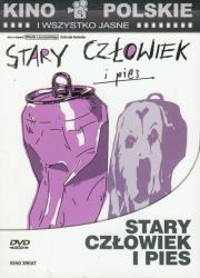Stary człowiek i pies. Autor: Witold Leszczyński. Dadada.pl Okładka książki Stary człowiek i pies