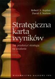 Okładka książki Strategiczna karta wyników