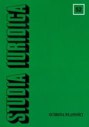 Opakowanie Studia Iuridica t.52 Ochrona własności