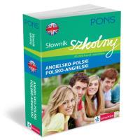 Szkolny słownik ang-pol-ang PONS. Autor: Bartnicki Krzysztof, Catlow John, Halczuk Marek. Dadada.pl Okładka książki Szkolny słownik ang-pol-ang PONS