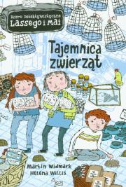Tajemnica zwierząt. Autor: Martin Widmark, Helena Willis. Dadada.pl Okładka książki Tajemnica zwierząt