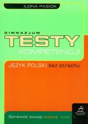 Testy kompetencji. Autor: Pasiok Ilona. Dadada.pl Okładka książki Testy kompetencji