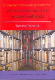 Okładka książki To zawsze zostanie dla potomności