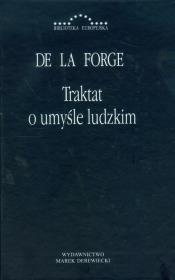 Traktat o umyśle ludzkim. Autor: De La Forge. Dadada.pl Okładka książki Traktat o umyśle ludzkim