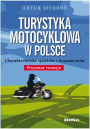 Okładka książki Turystyka motocyklowa w Polsce