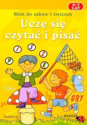 Okładka książki Uczę się czytać i pisać 6-7 lat SIEDMIORÓG