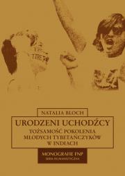 Urodzeni uchodźcy. Autor: Natalia Bloch. Dadada.pl Okładka książki Urodzeni uchodźcy