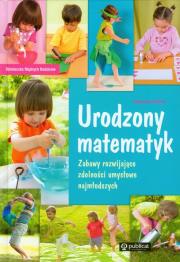 Urodzony matematyk. Autor: Katarzyna Mitros. Dadada.pl Okładka książki Urodzony matematyk