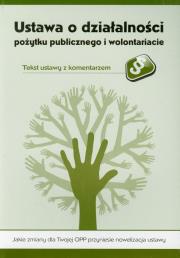 Opakowanie Ustawa o działalności pożytku publicznego i wolontariacie