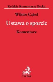 Okładka książki Ustawa o sporcie komentarz