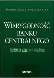Okładka książki Wiarygodność banku centralnego